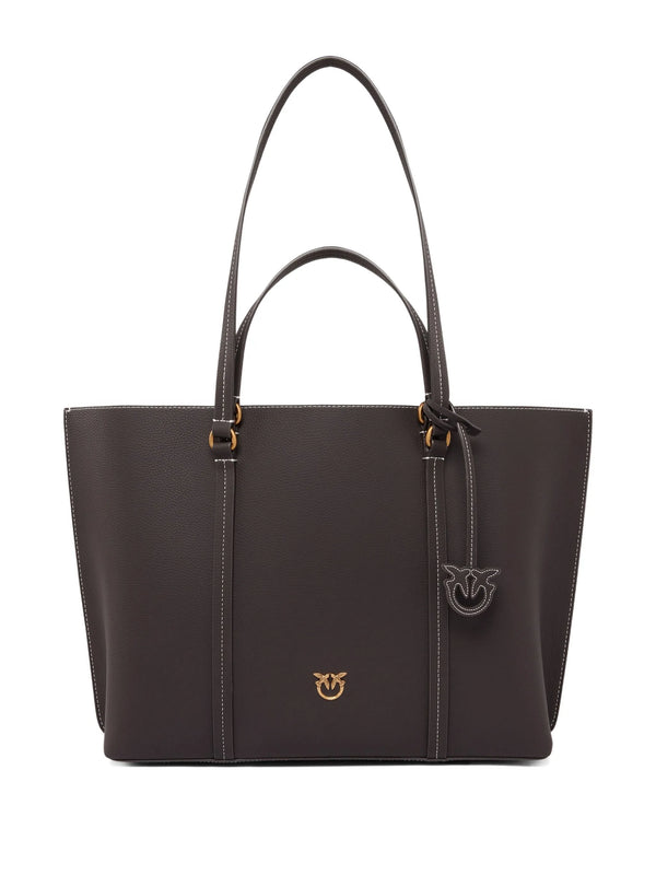 large leather shopper bag
