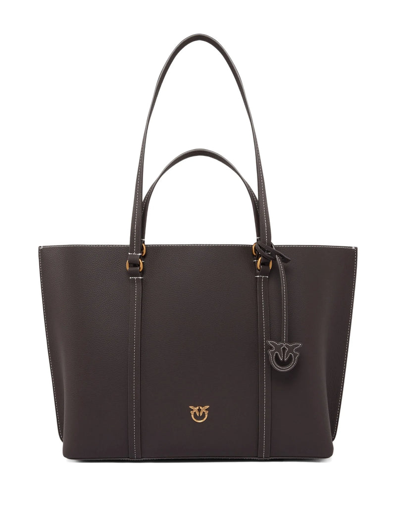 large leather shopper bag