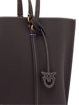 large leather shopper bag