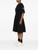 contras-panel midi dress