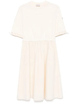 contras-panel midi dress