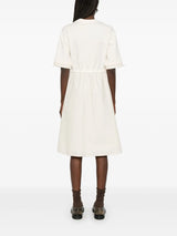 contras-panel midi dress
