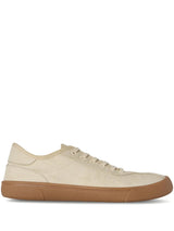 canvas sneakers in viscose and linen