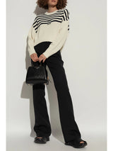 4G - embroidered striped jumper - LISKAFASHION