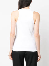 4G - logo plaque sleeveless top - LISKAFASHION