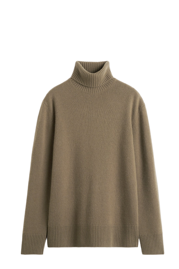 Cashmere turtleneck hazel