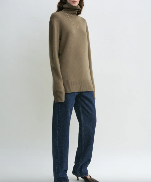 Cashmere turtleneck hazel