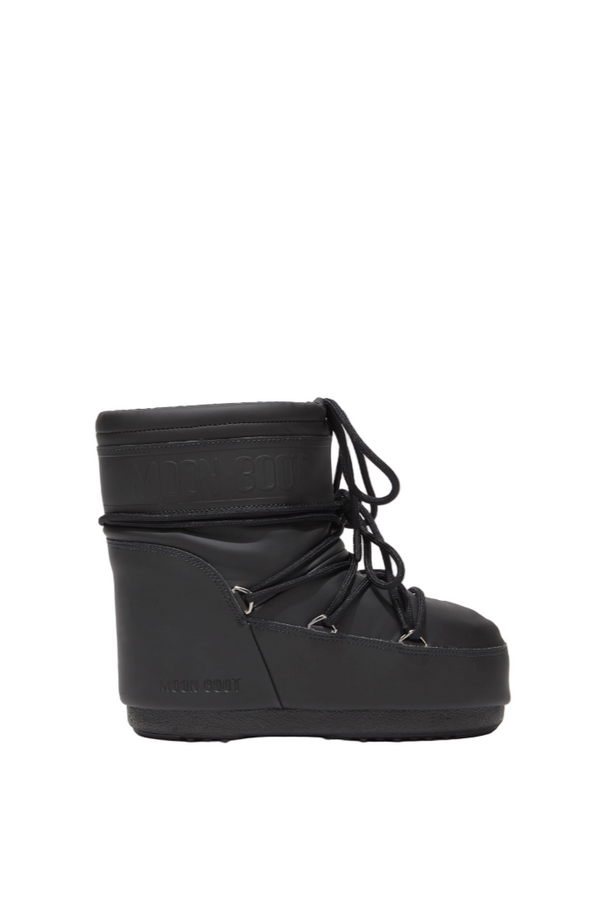 ICON LOW BLACK RUBBER BOOTS