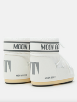 ICON LOW WHITE NYLON BOOTS