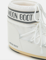 ICON LOW WHITE NYLON BOOTS