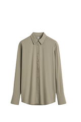 Classic tuxedo shirt taupe