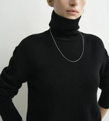 Cashmere turtleneck black