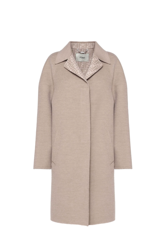 FENDI FF-motif coat