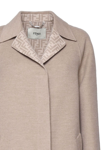 FENDI FF-motif coat