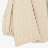 Beige FF chambray jacket
