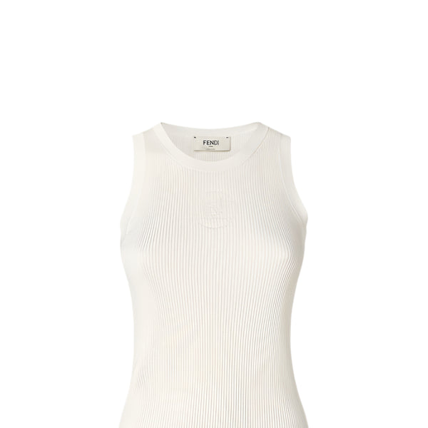 Tシャツ・カットソー FENDI Women Tops FZXD57AUZR F0ZNM WHITE Sweater Fabric White | Fendi