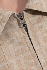 Fendi beige Shirt with monogram