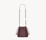 CASSANDRE bucket bag in lambskin