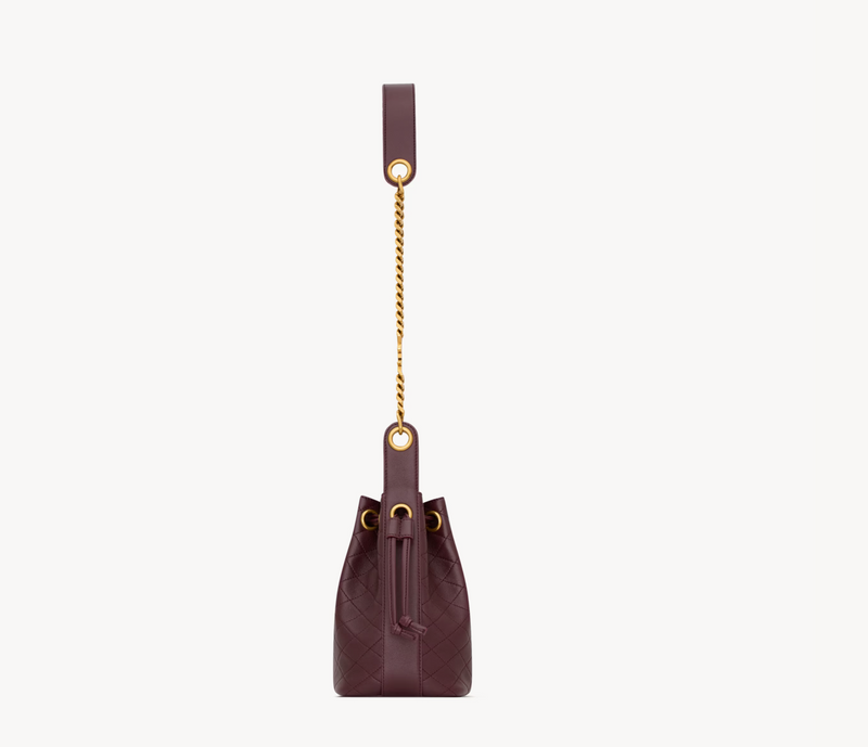 CASSANDRE bucket bag in lambskin