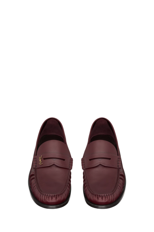 LAURENT loafers in smooth leather