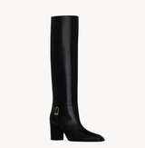 JULIA boots in smooth leather