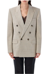 Saint Laurent Cassandre Double-Breasted Blazer