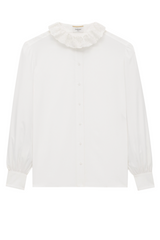 shirt in cotton poplin