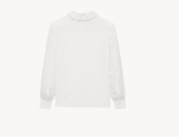 shirt in cotton poplin