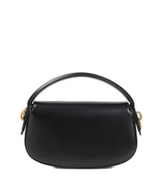 Saint Laurent Logo Plaque Foldover Top Tote Bag