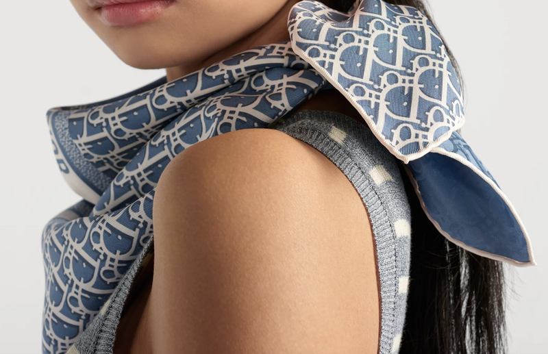 Dior Oblique 70 Square Scarf