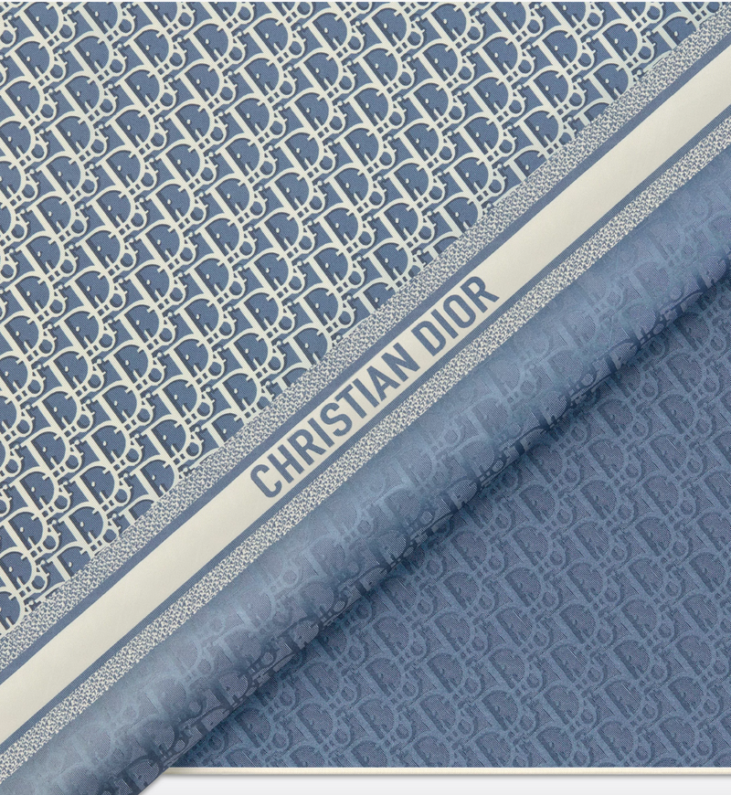Dior Oblique 70 Square Scarf