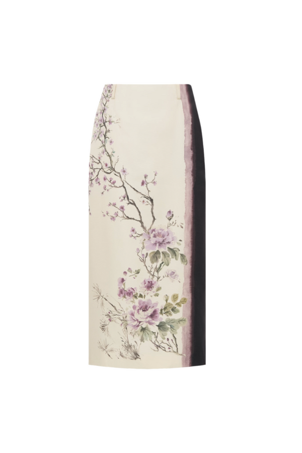 Mid-Length Straight Skirt