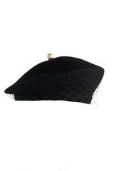 Dior Century Beret with Veil