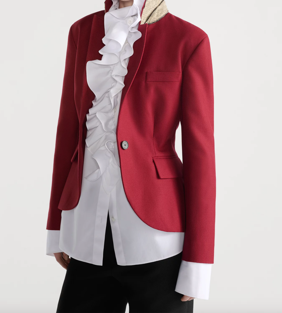 ジャケット・アウター Herlipto Two Tone Belted Dress Coat ジャケット・アウター Herlipto Two Tone Belted Dress Coat
