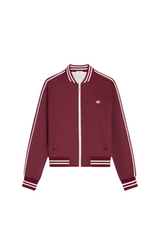 Teddy tracksuit jacket in double face jersey