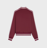 Teddy tracksuit jacket in double face jersey