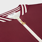 Teddy tracksuit jacket in double face jersey