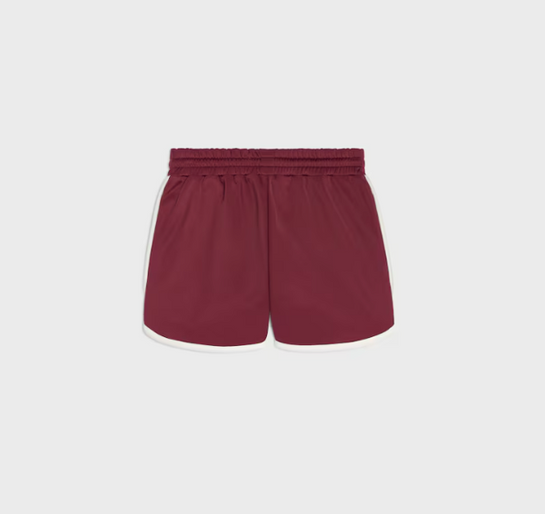 Mini jogger shorts in double face jersey