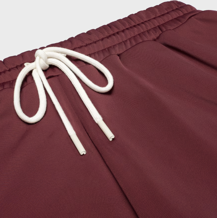 Mini jogger shorts in double face jersey