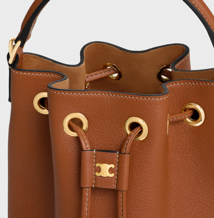 Teen clara bag in supple grained calfskin