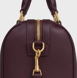 Medium boston in supple grained calfskin
