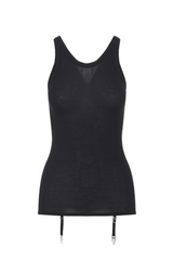 Black Wool Top