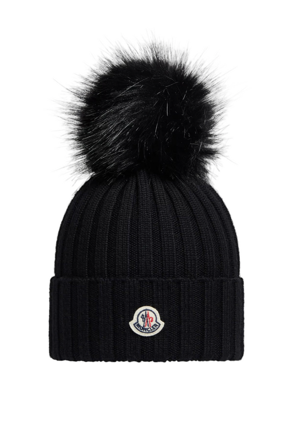 WOOL HAT WITH POMPOM