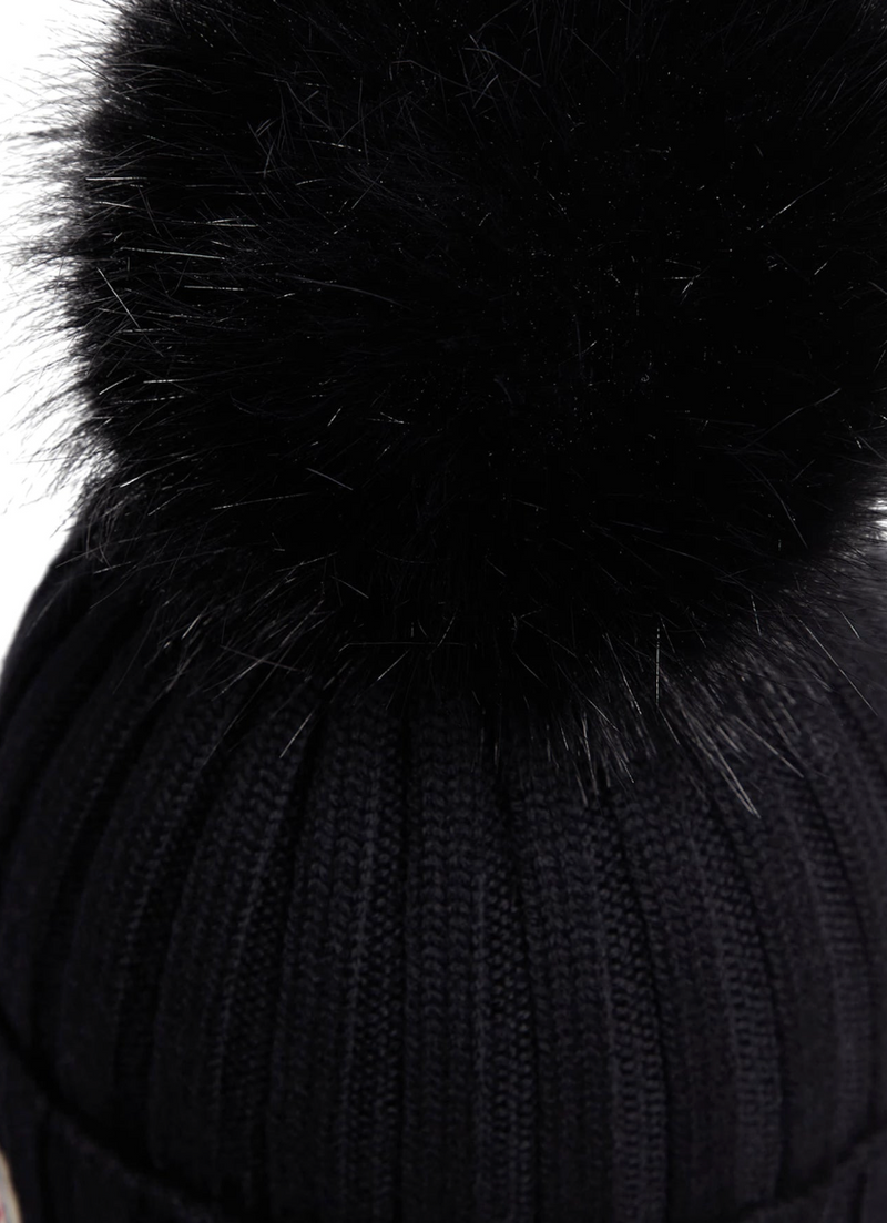 WOOL HAT WITH POMPOM