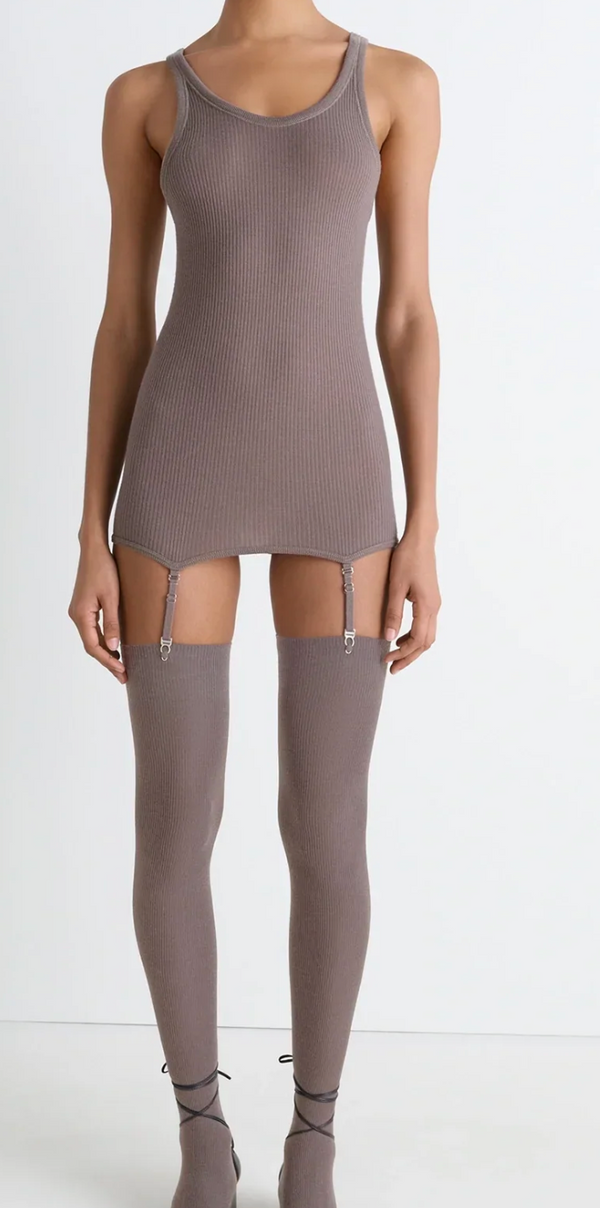 seemless short sleeves tank top with suspenders