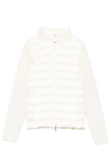 logo-patch padded jacket