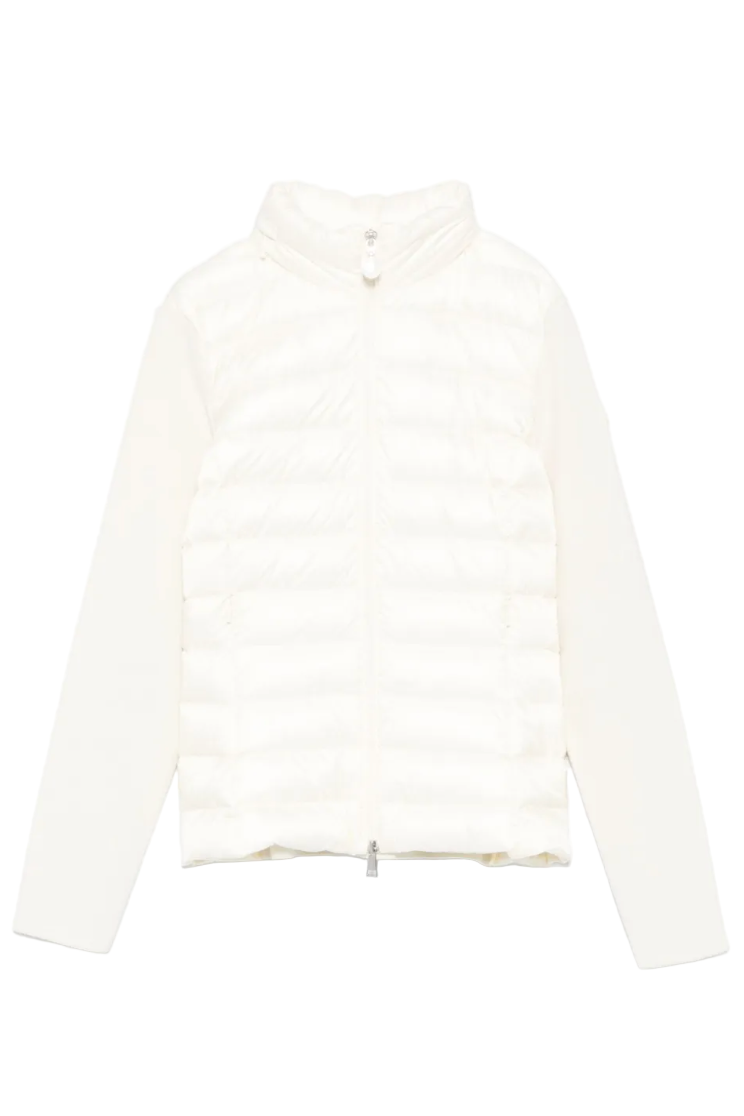 logo-patch padded jacket