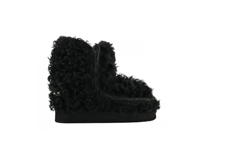 MouEskimo crochet-stitch ankle boots