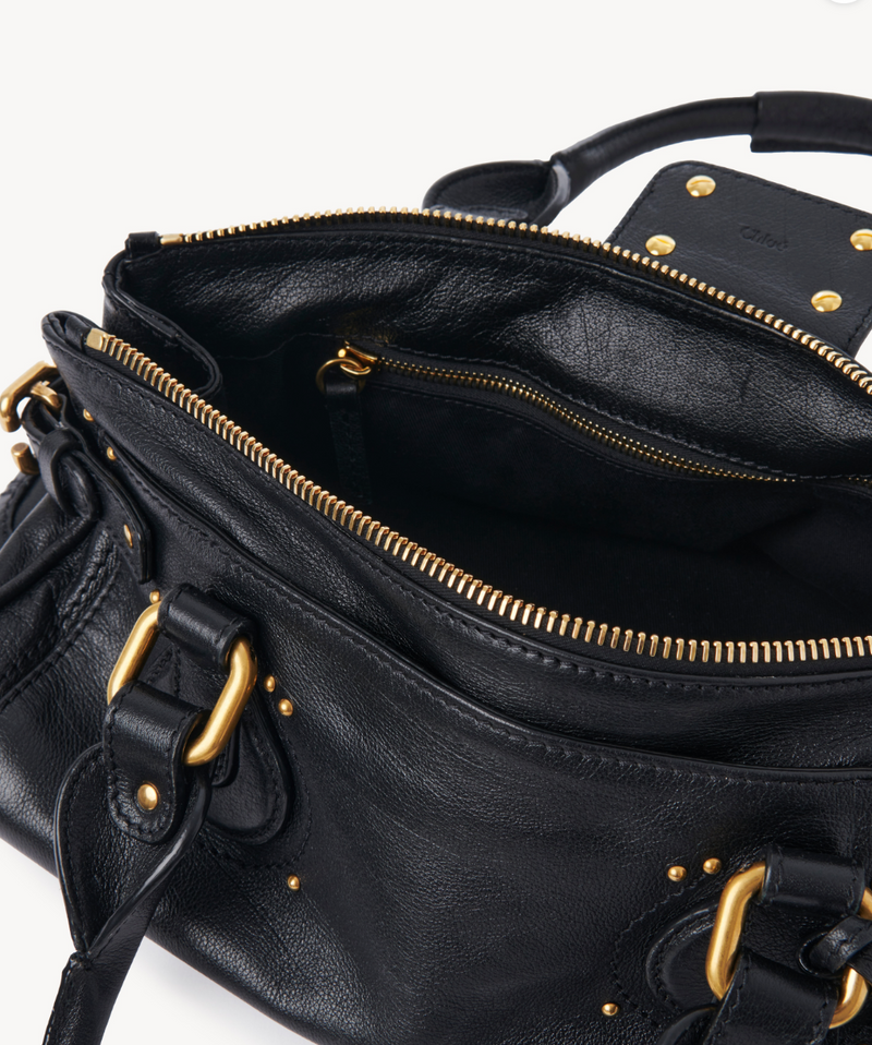 Paddington bag in grained leather