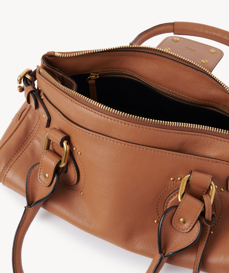 Paddington bag in grained leather